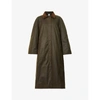 Totême Womens Forest Collared Waxed Cotton Coat 8