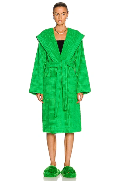 Bottega Veneta Bathrobe In Grass