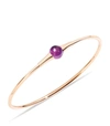 POMELLATO ROSE GOLD AND AMETHYST M'AMA NON M'AMA BRACELET,17145099