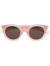 Cutler And Gross 1390 Round Sunglasses In Rosa