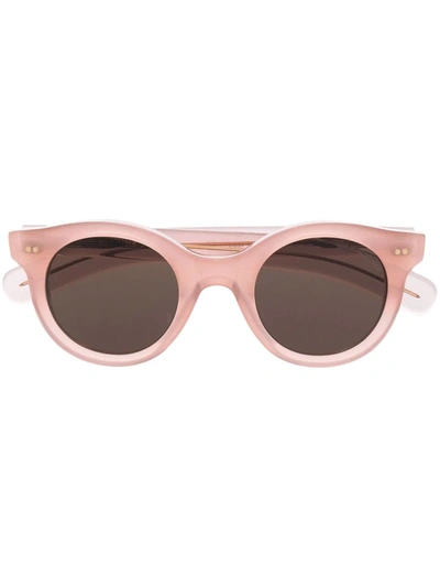 Cutler And Gross 1390 Round Sunglasses In Rosa
