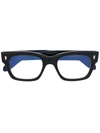 Cutler And Gross 1391 Rectangle Glasses In Schwarz