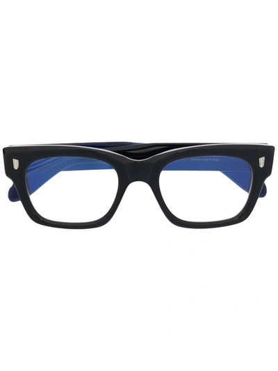 Cutler And Gross 1391 Rectangle Glasses In Black