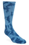 Carhartt Vista Tie Dye Crew Socks In Indican / Skydive