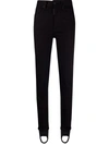 Dsquared2 High-rise Stirrup Jeans In Schwarz