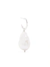 Alighieri The Snow Lion And The Baroque Drop Earring In Silber