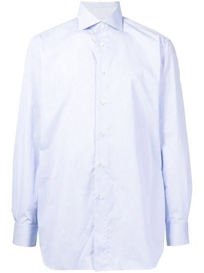 Brioni Classic Button-up Shirt In Light Blue