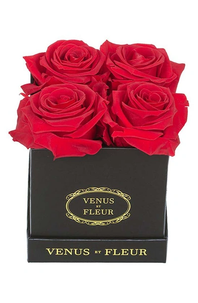 Venus Et Fleur Classic Le Petit Eternity Roses In Red