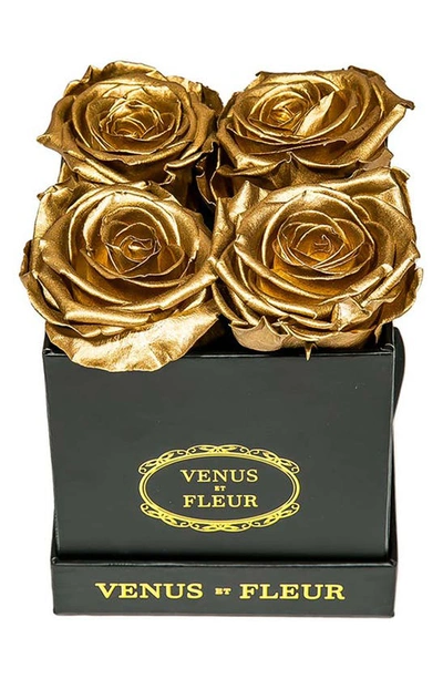 Venus Et Fleur Classic Le Petit Eternity Roses In Gold