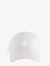 Golden Goose Deluxe Brand Men Demos Cotton Hat In White