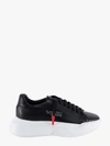 Galiano Giuliano Leather Sneakers In Black