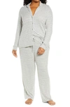 NORDSTROM BRUSHED HACCI PAJAMAS,NO445240WN