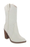 Mia Women's Raylyn Narrow Calf Boots Women's Shoes In Ivory