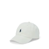 Polo Ralph Lauren Cotton Chino Ball Cap In Deckwash White