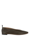 BOTTEGA VENETA LEATHER BALLET FLATS