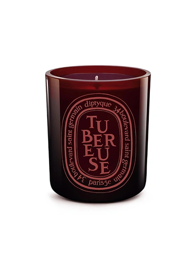 Diptyque Tubéreuse Scented Coloured Candle 300g In Tubereuse