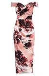 CITY CHIC IN LOVE FLORAL DRESS
