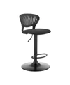 ARMEN LIVING PADUA ADJUSTABLE UPHOLSTERY SWIVEL STOOL