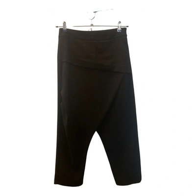 Pre-owned Ixos Large Pants In Black
