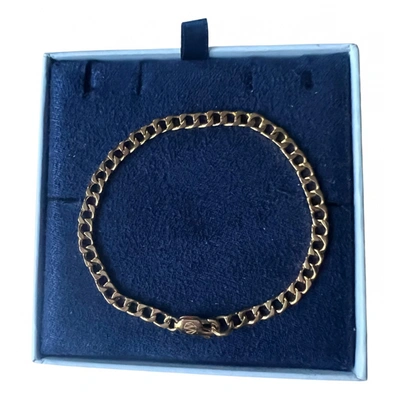 Pre-owned Missoma Bracelet In Gold