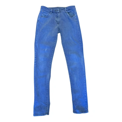 Pre-owned Mm6 Maison Margiela Straight Jeans In Blue