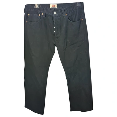 Pre-owned Levi's 501 Jeans In Black