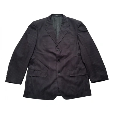 Pre-owned Ermenegildo Zegna Cashmere Jacket In Black