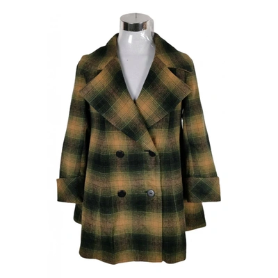 Pre-owned Hysteric Glamour Wool Coat In Multicolour