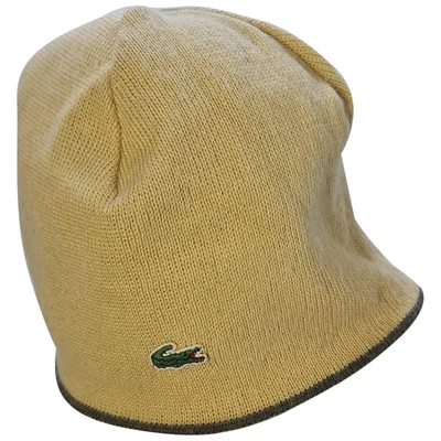 Pre-owned Lacoste Wool Hat In Multicolour