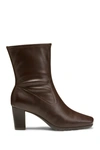 Aerosoles Cinnamon Block Heel Mid Boot In Brown