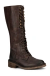 Vintage Foundry Sadelle Lace-up Boot In Brown