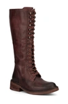 Vintage Foundry Sadelle Lace-up Boot In Burgundy