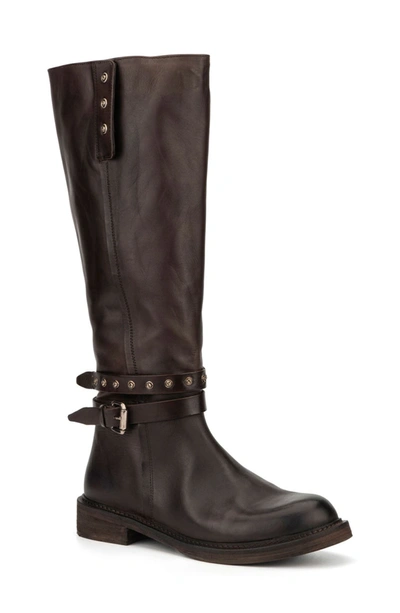 Vintage Foundry Reign Studded Boot In Brown