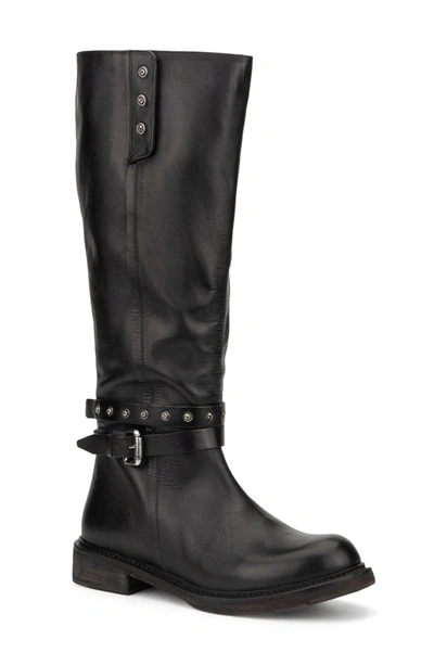 Vintage Foundry Reign Studded Boot In Black