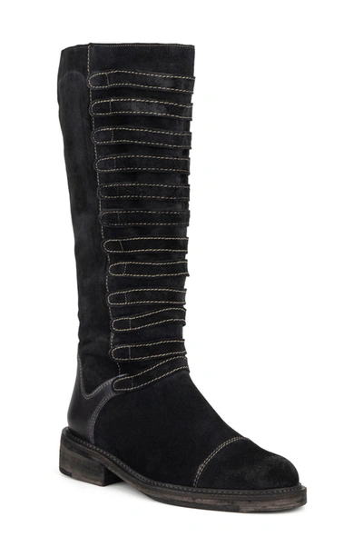 Vintage Foundry Evelyn Topstitched Boot In Black