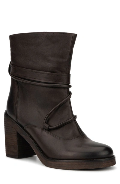 Vintage Foundry Denisa Faux Fur Lined Boot In Brown