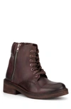 Vintage Foundry Allison Burnished Boot In Burgundy