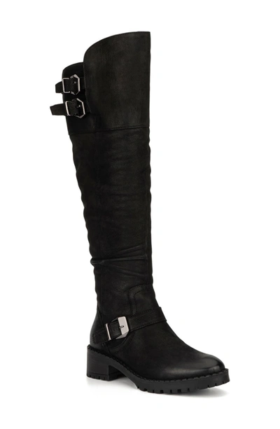Vintage Foundry Victoria Tall Boot In Black