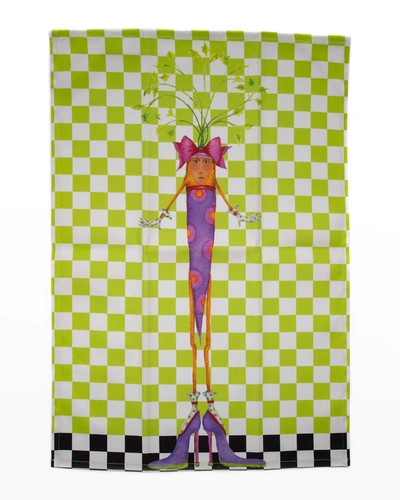 Patience Brewster Cora Carrot Dish Towel