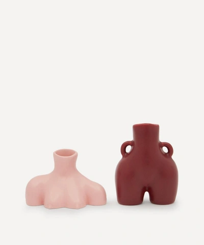 Anissa Kermiche Little Women Duo In Burgundy/pink