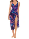 MIRACLESUIT SWIM CALIENTE TROPICA SCARF PAREO,400015265348