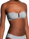 Eres Show Duni Strapless Bikini Top Sable Grey