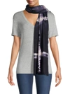 Denis Colomb Etoile Tye Dye Cashmere Scarf In India Ink