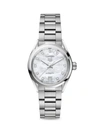 TAG HEUER WOMEN'S CARRERA STAINLESS STEEL, MOTHER-OF-PEARL DIAL & DIAMOND AUTOMATIC 29MM BRACELET WATCH,400015461875