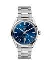 TAG HEUER MEN'S CARRERA STAINLESS STEEL & BLUE DIAL AUTOMATIC 41MM BRACELET WATCH,400015461863