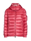 Moncler Dalles Water Resistant Down Puffer Jacket In Pink