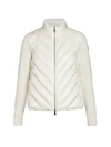 MONCLER WOMEN'S CHEVRON QUILTED PUFFER CARDIGAN,400015397109