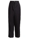 BALENCIAGA MEN'S WIDE-LEG VISCOSE trousers,400015401838