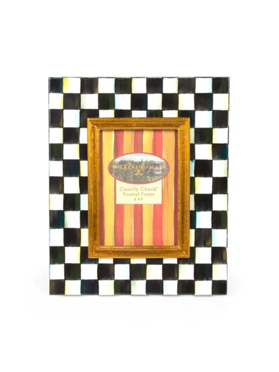 Mackenzie-childs Large Courtly Check Photo Frame