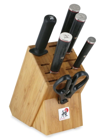 Miyabi Kaizen 7-piece Block Set In Black